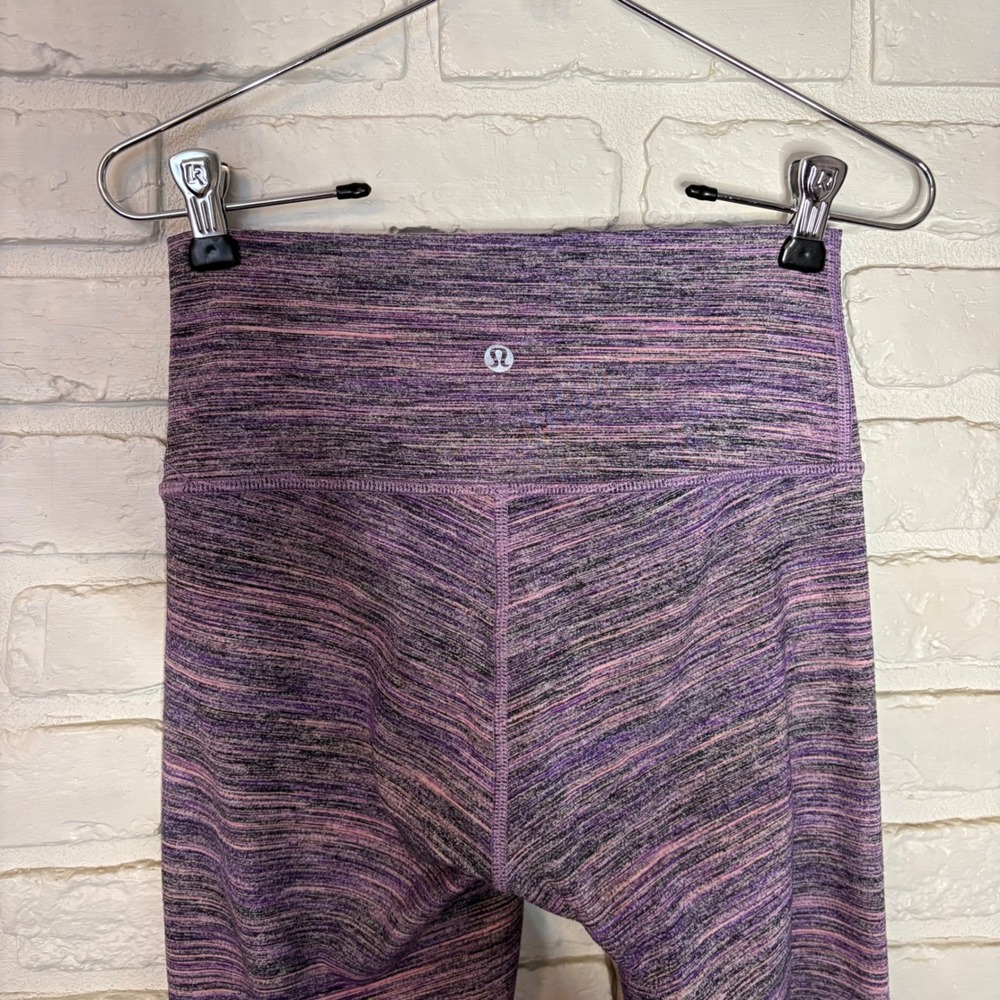 Lululemon High Times Leggings Purple Women's‎ Size 4 - Picture 4 of 4